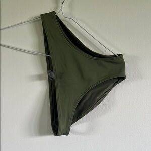 Olive Green and Gray Minimalist Bikini Bottoms Bundle by Aerie
